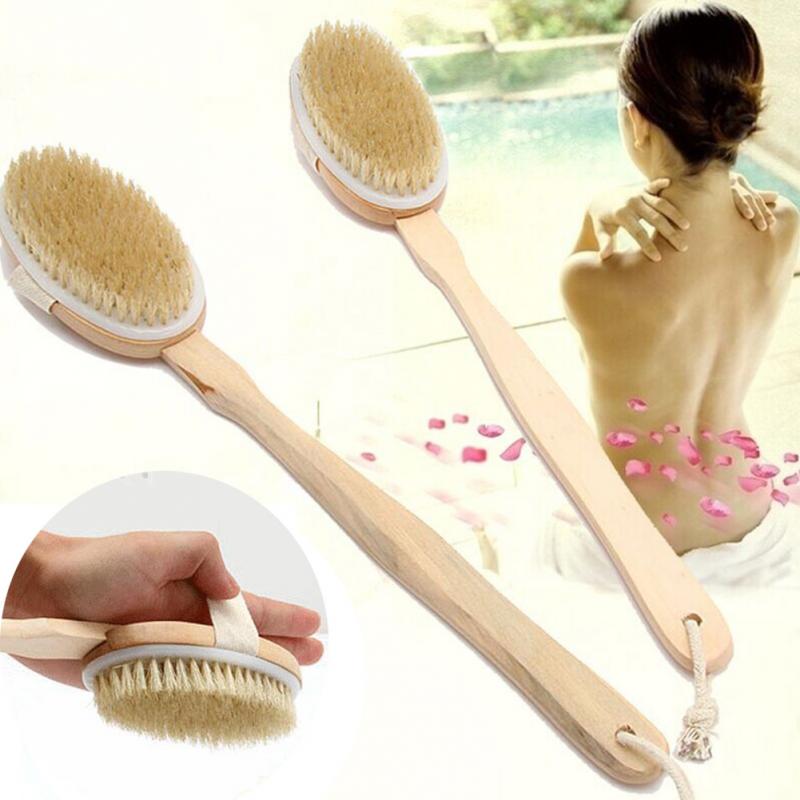 Back Washer Brush Long Wood Scrubber Back Washer Brush Long Wood Scrubber