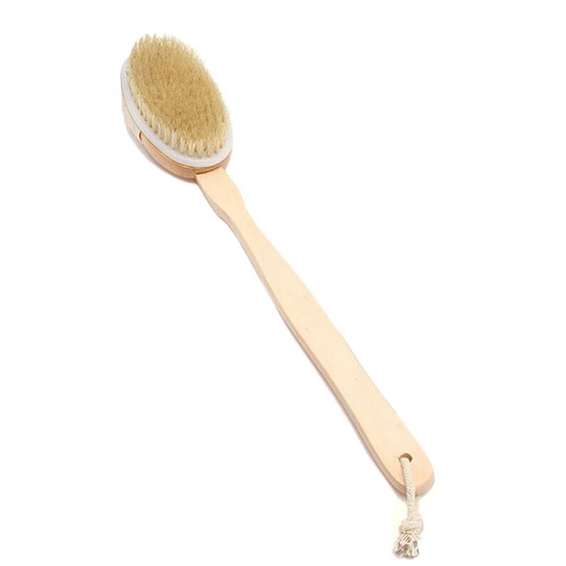 Back Washer Brush Long Wood Scrubber Back Washer Brush Long Wood Scrubber