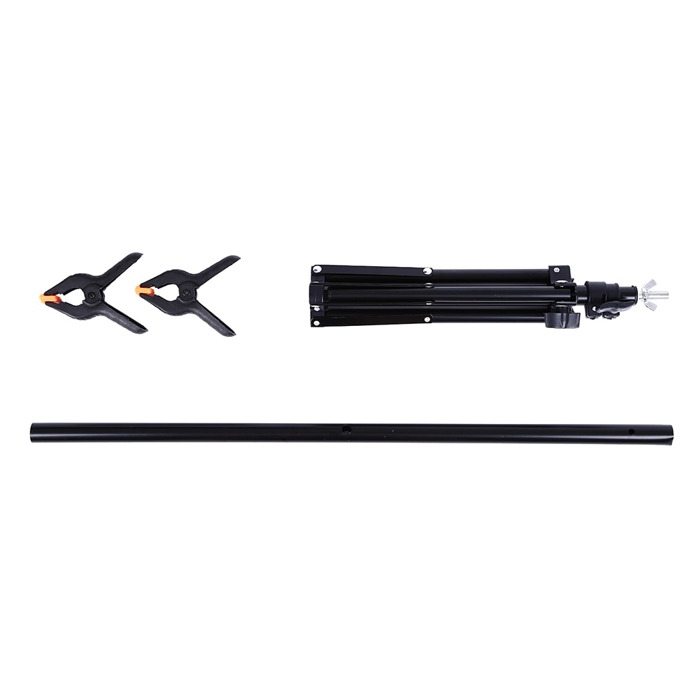 Backdrop Stand with 2PC Clamps Set Backdrop Stand with 2PC Clamps Set