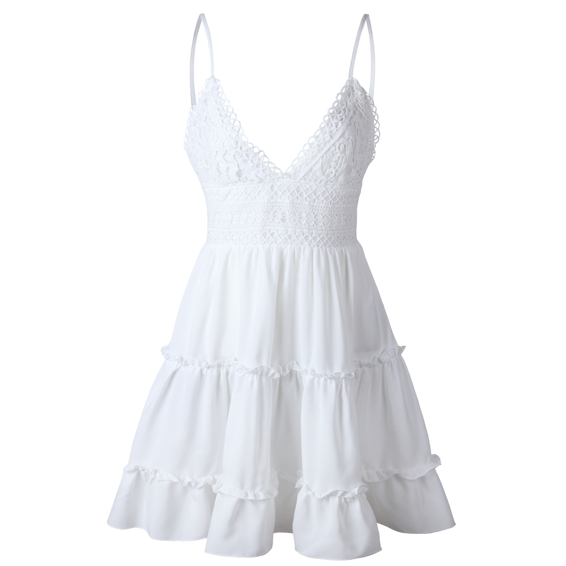 Backless Deep V-Neck Beach Dress Backless Deep V-Neck Beach Dress