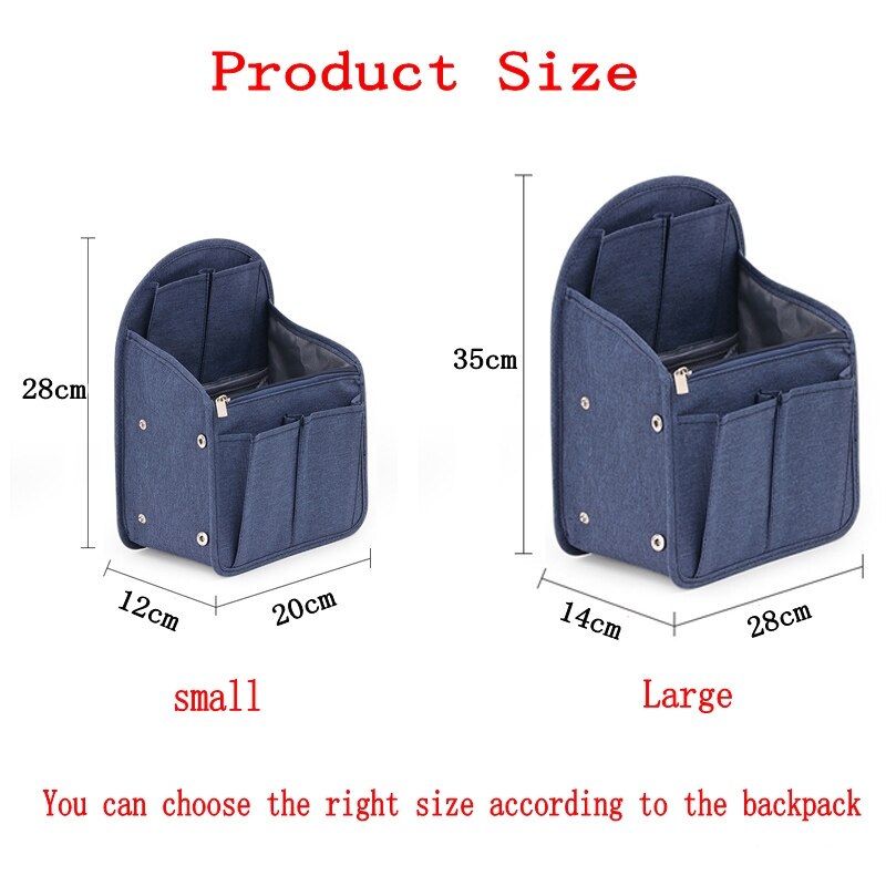 Backpack Organizer Insert Waterproof Bag Liner Backpack Organizer Insert Waterproof Bag Liner