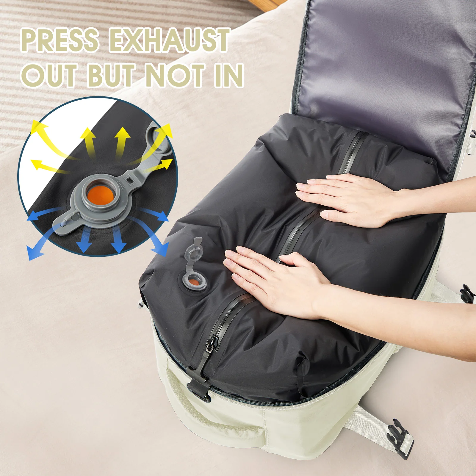 Backpack Travel Cabin Airplane 40x20x25, Air Vacuum Compression Backpack, Women Men Backpack Business Laptop Bag Handbag Backpack Travel Cabin Airplane 40x20x25, Air Vacuum Compression Backpack, Women Men Backpack Business Laptop Bag Handbag