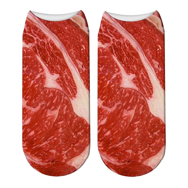 Bacon Socks Unisex Meat Socks Bacon Socks Unisex Meat Socks