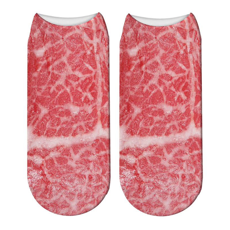 Bacon Socks Unisex Meat Socks Bacon Socks Unisex Meat Socks