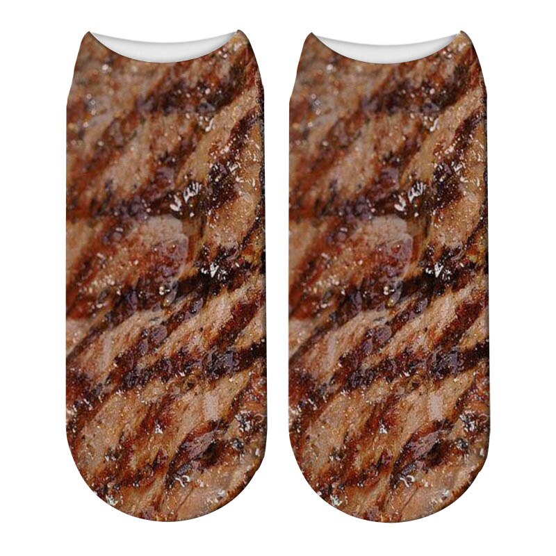 Bacon Socks Unisex Meat Socks Bacon Socks Unisex Meat Socks