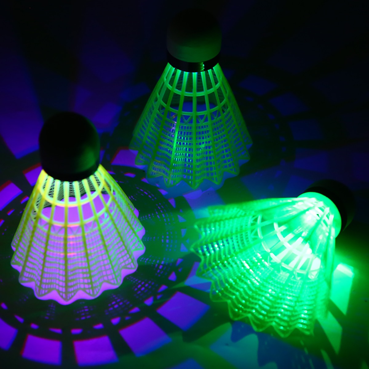 Badminton Shuttlecock LED Lighting Birdies (8 pieces)