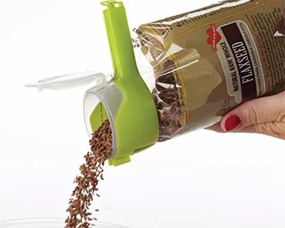 Bag Clips Food Sealing Clamps Seal and Pour Bag Clips Food Sealing Clamps Seal and Pour