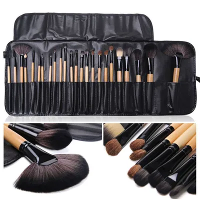 Bag Of 24 pcs Makeup Brush Sets Professional Cosmetics Brushes Eyebrow Powder Foundation Shadows Pinceaux Make Up Tools Bag Of 24 pcs Makeup Brush Sets Professional Cosmetics Brushes Eyebrow Powder Foundation Shadows Pinceaux Make Up Tools