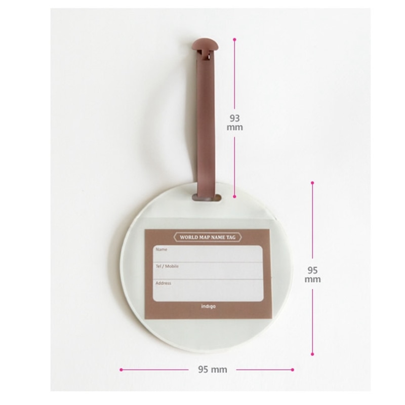 Bag Tag Round Luggage Label Bag Tag Round Luggage Label