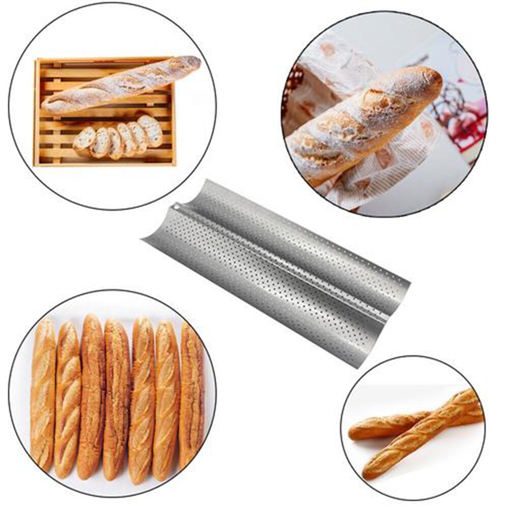 Baguette Pan Stainless Steel Tray Baguette Pan Stainless Steel Tray