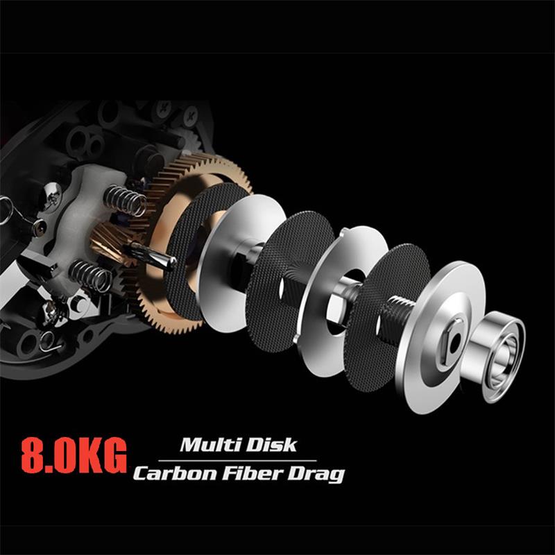 Baitcaster Reel Fishing Gear