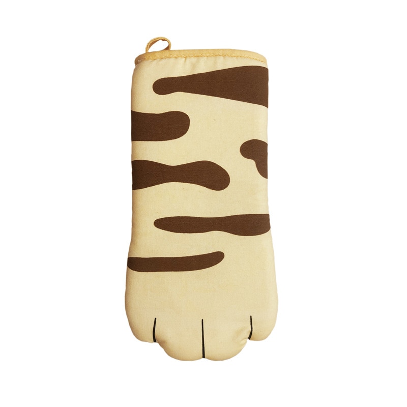 Baking Cotton Cat Paw Oven Mitt