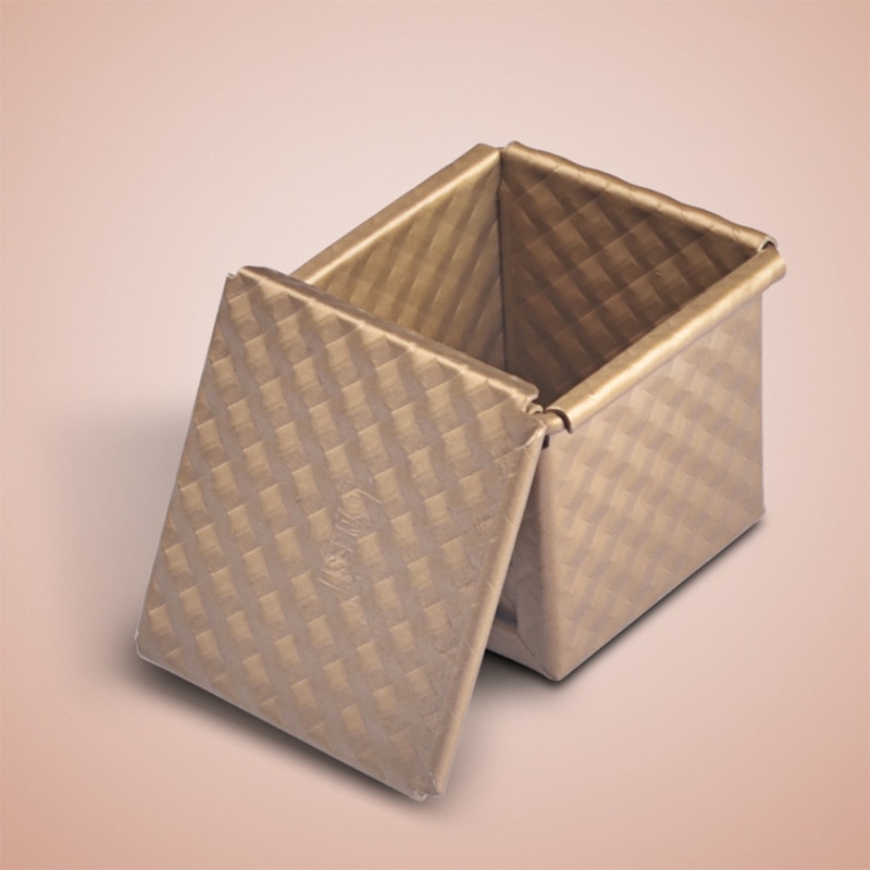 Baking Square Bread Pan with Lid