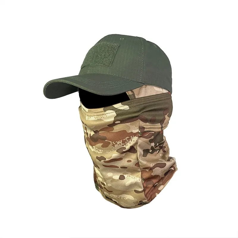 Balaclava Tactical Camouflage Full Face Mask Wargame CP Army Hat Hunting Bicycle Cycling Military Multicam Bandana Neck