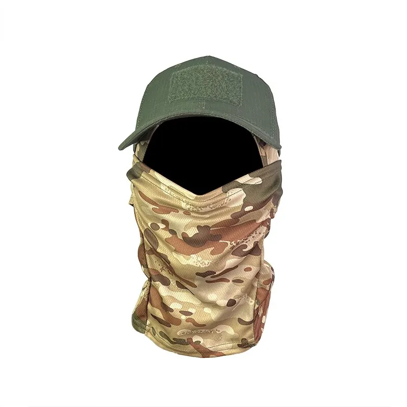 Balaclava Tactical Camouflage Full Face Mask Wargame CP Army Hat Hunting Bicycle Cycling Military Multicam Bandana Neck