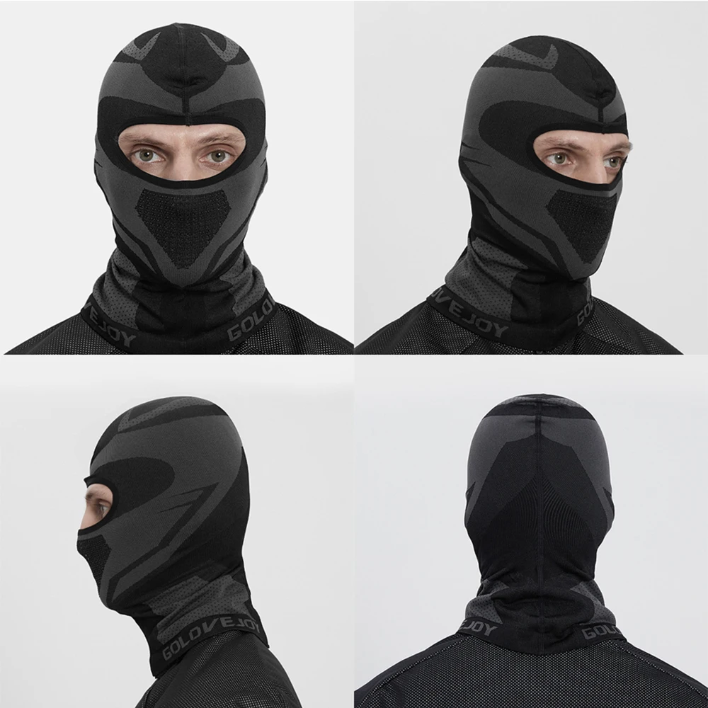 Balaclava Warm Mask Full Face Winter Four Seasons Breathable Ski Mask Motorcycle Cycling Bike Scarf Hat Casco Moto