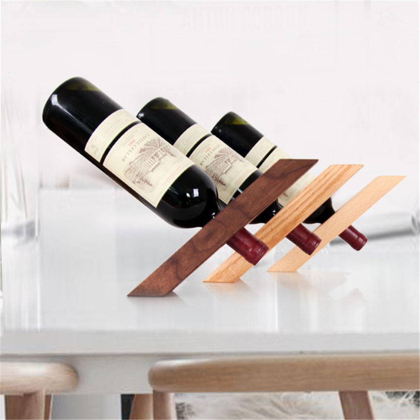 Balance Wooden Wine Bottle Holder