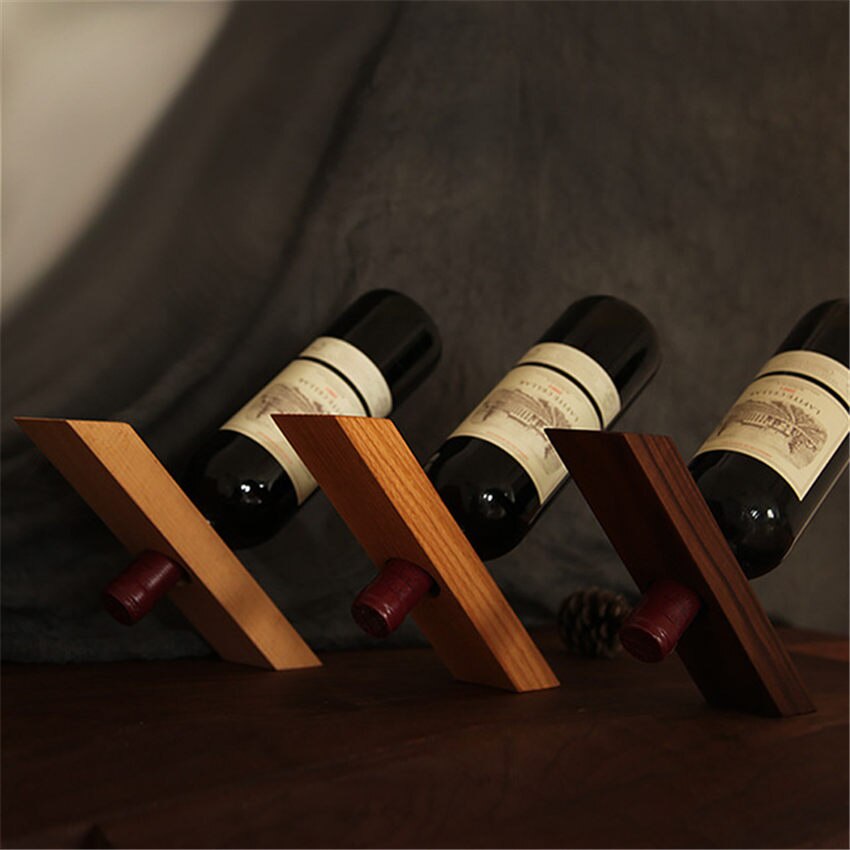 Balance Wooden Wine Bottle Holder Balance Wooden Wine Bottle Holder
