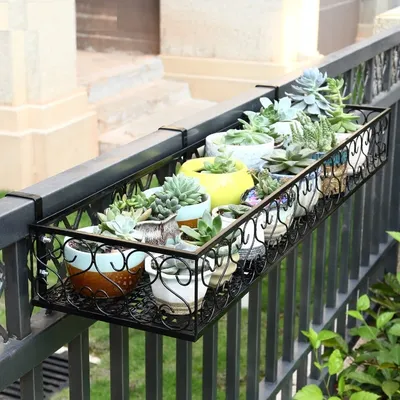 Balcony Plant Hanger Metal Box