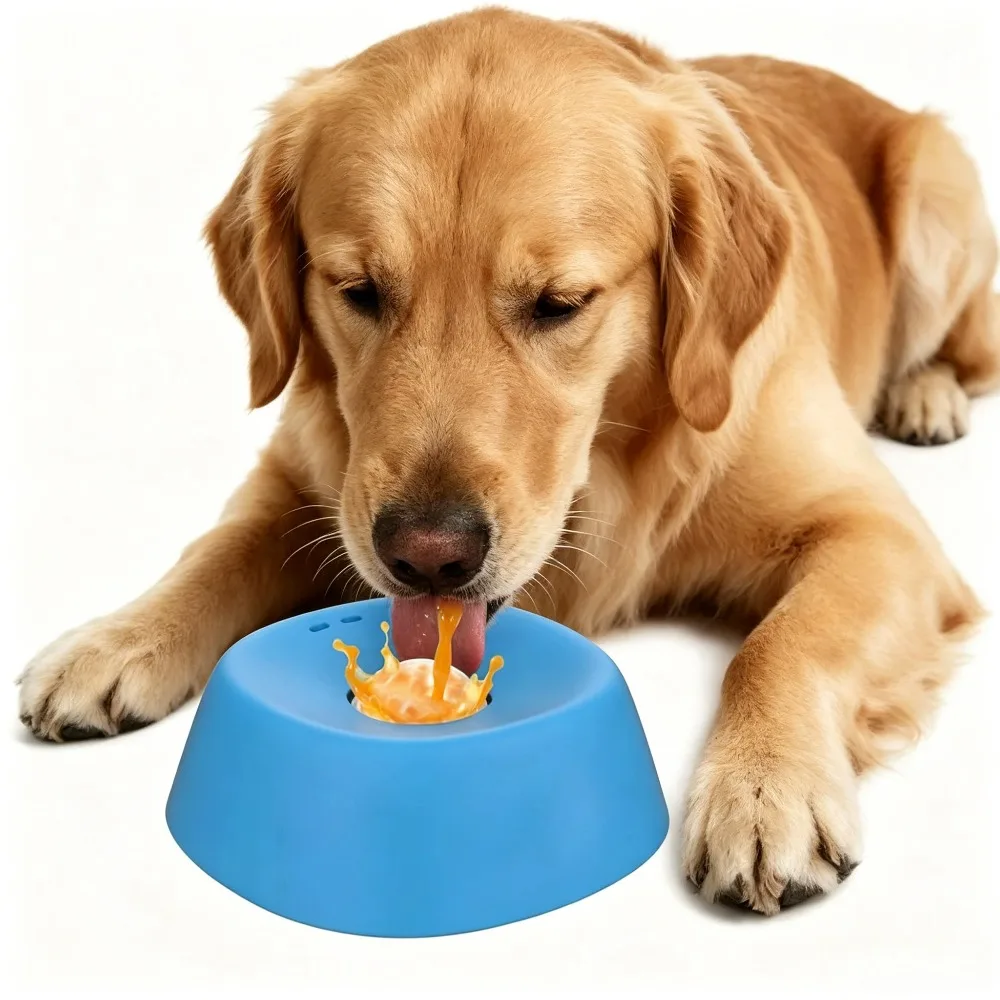 Ball Shaped Pet Lick Bowl, Anti Slip Anti Choking Dog and Cat Slow Feeder Healthy Eating Licking Feeding Bowl Ball Shaped Pet Lick Bowl, Anti Slip Anti Choking Dog and Cat Slow Feeder Healthy Eating Licking Feeding Bowl