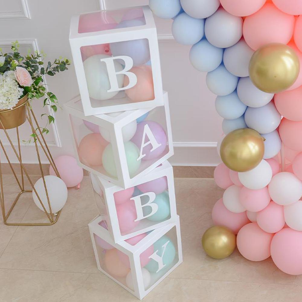 Balloon Box Creative Transparent Letter Box