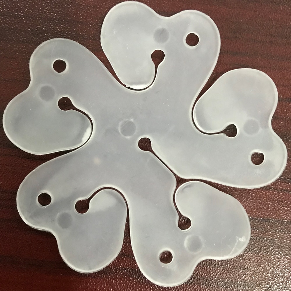 Balloon Flower Clips Closure (10 pieces)