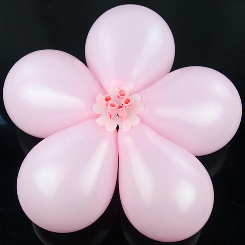 Balloon Flower Clips Closure (10 pieces)