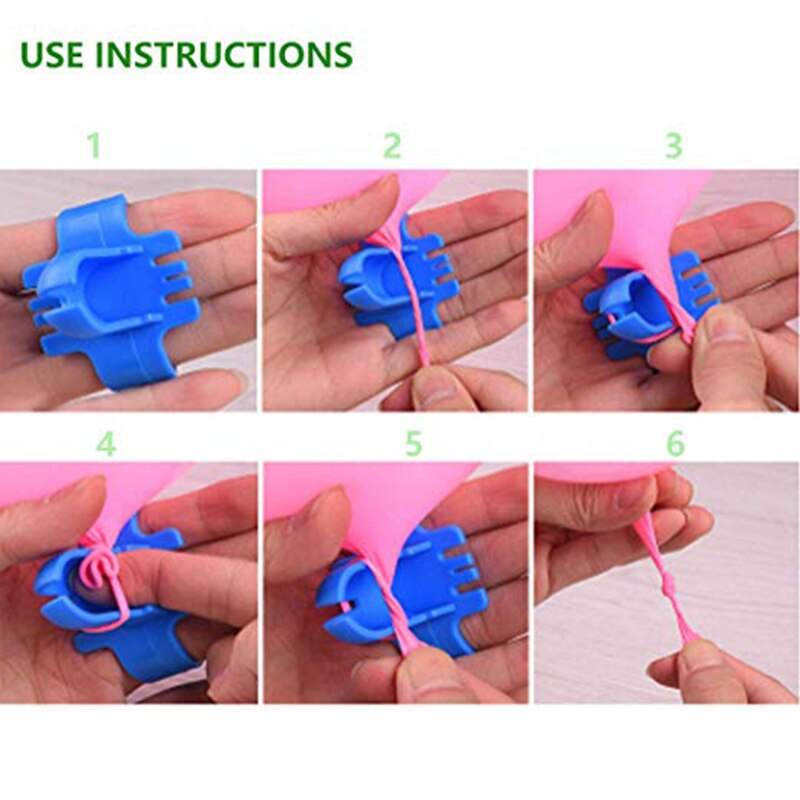Balloon Tying Tools Quick-Tie Set (2pcs) Balloon Tying Tools Quick-Tie Set (2pcs)