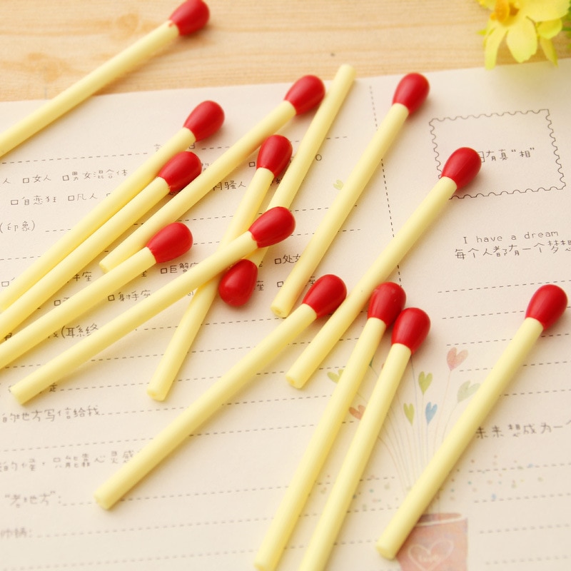 Ballpoint Cool Pen Matchstick (Set of 10)