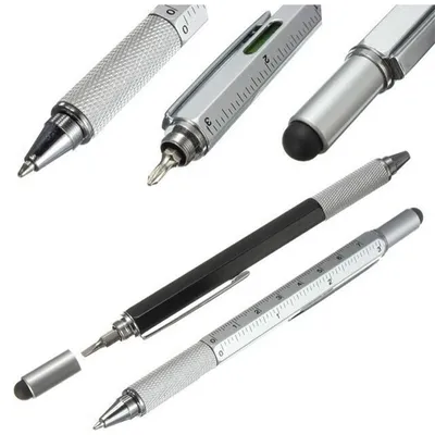 Ballpoint Pen 7 in 1 Multifunction Tool