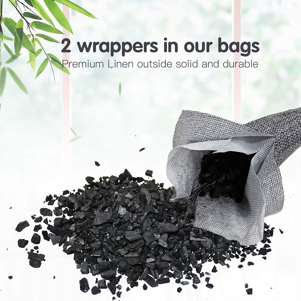 Bamboo Charcoal Air Purifying Bags (24pcs) Bamboo Charcoal Air Purifying Bags (24pcs)