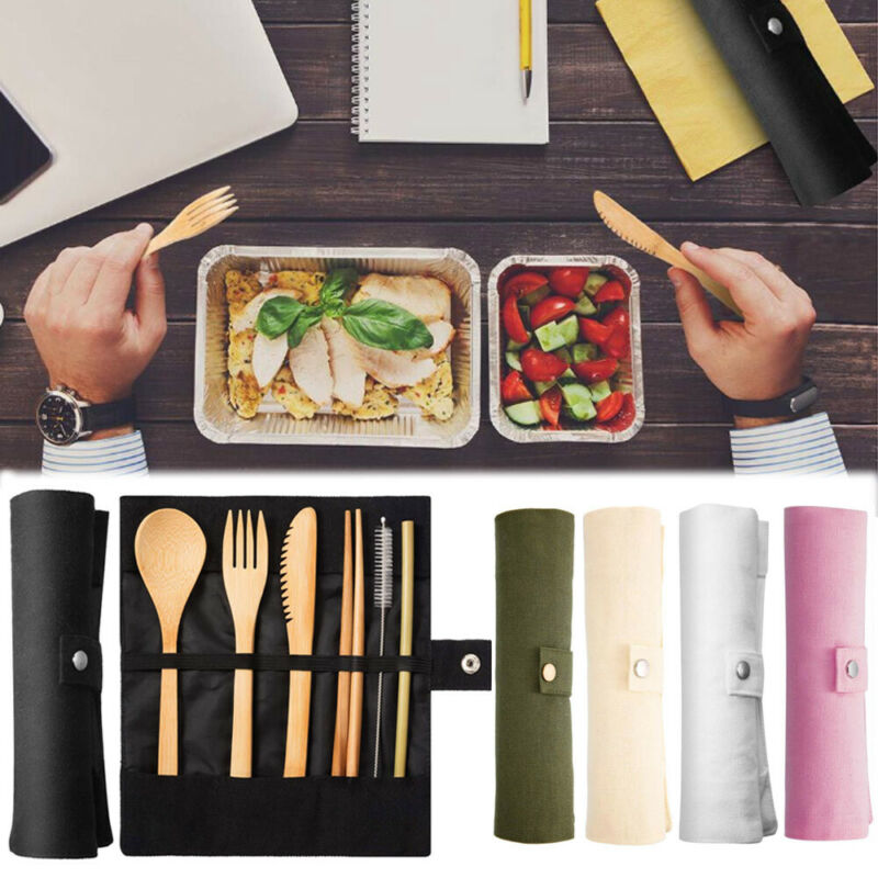 Bamboo Cutlery Set Eco-friendly Utensils Bamboo Cutlery Set Eco-friendly Utensils