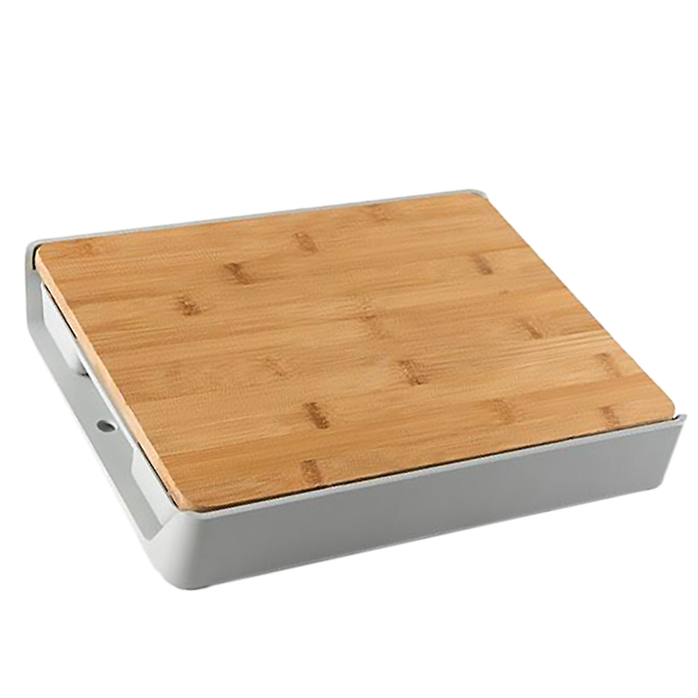 Bamboo Cutting Board with Drawer Bamboo Cutting Board with Drawer