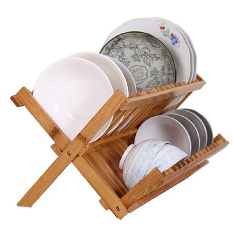 Bamboo Drying Rack Foldable Organizer Bamboo Drying Rack Foldable Organizer