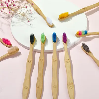 Bamboo Eco Friendly Toothbrush (12 pcs)
