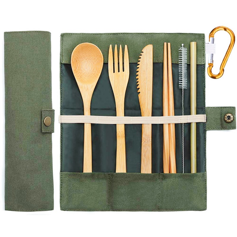 Bamboo Flatware Travel Set Bamboo Flatware Travel Set