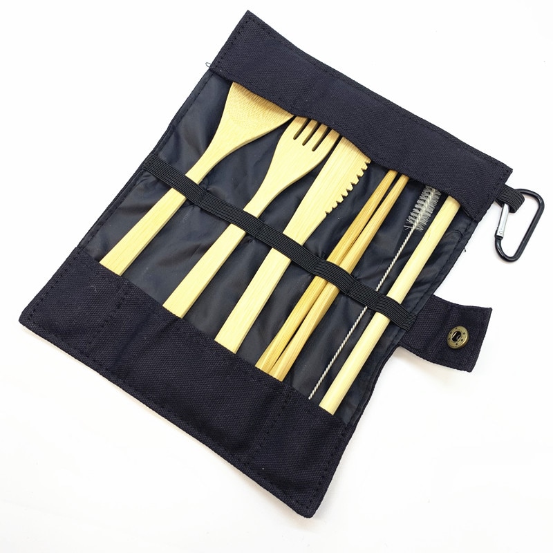 Bamboo Flatware Travel Set Bamboo Flatware Travel Set