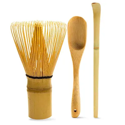 Bamboo Green Tea Whisk Set (3 pcs)