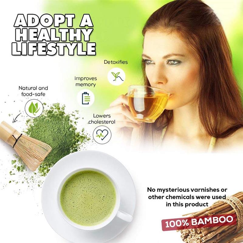 Bamboo Green Tea Whisk Set (3 pcs)