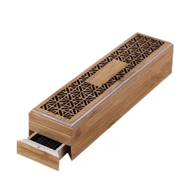 Bamboo Incense Stick Storage Box Bamboo Incense Stick Storage Box