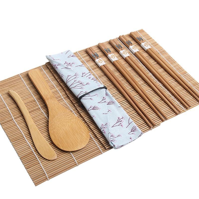 Bamboo Sushi Roller Kit (15 Pcs) Bamboo Sushi Roller Kit (15 Pcs)