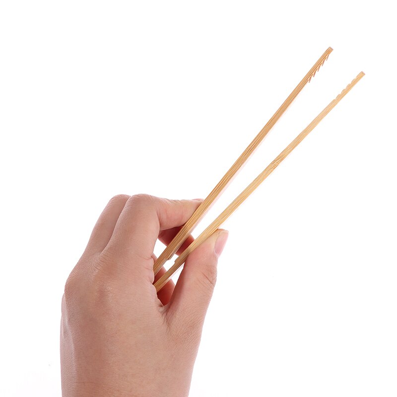 Bamboo Toaster Tongs Kitchen Tool (2 Pcs)