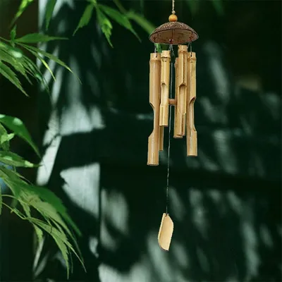 Bamboo Wind Chime Home Décor