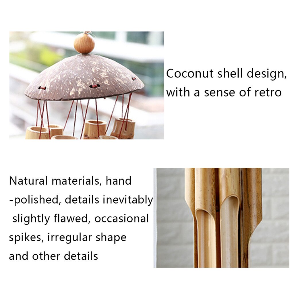 Bamboo Wind Chime Home Décor