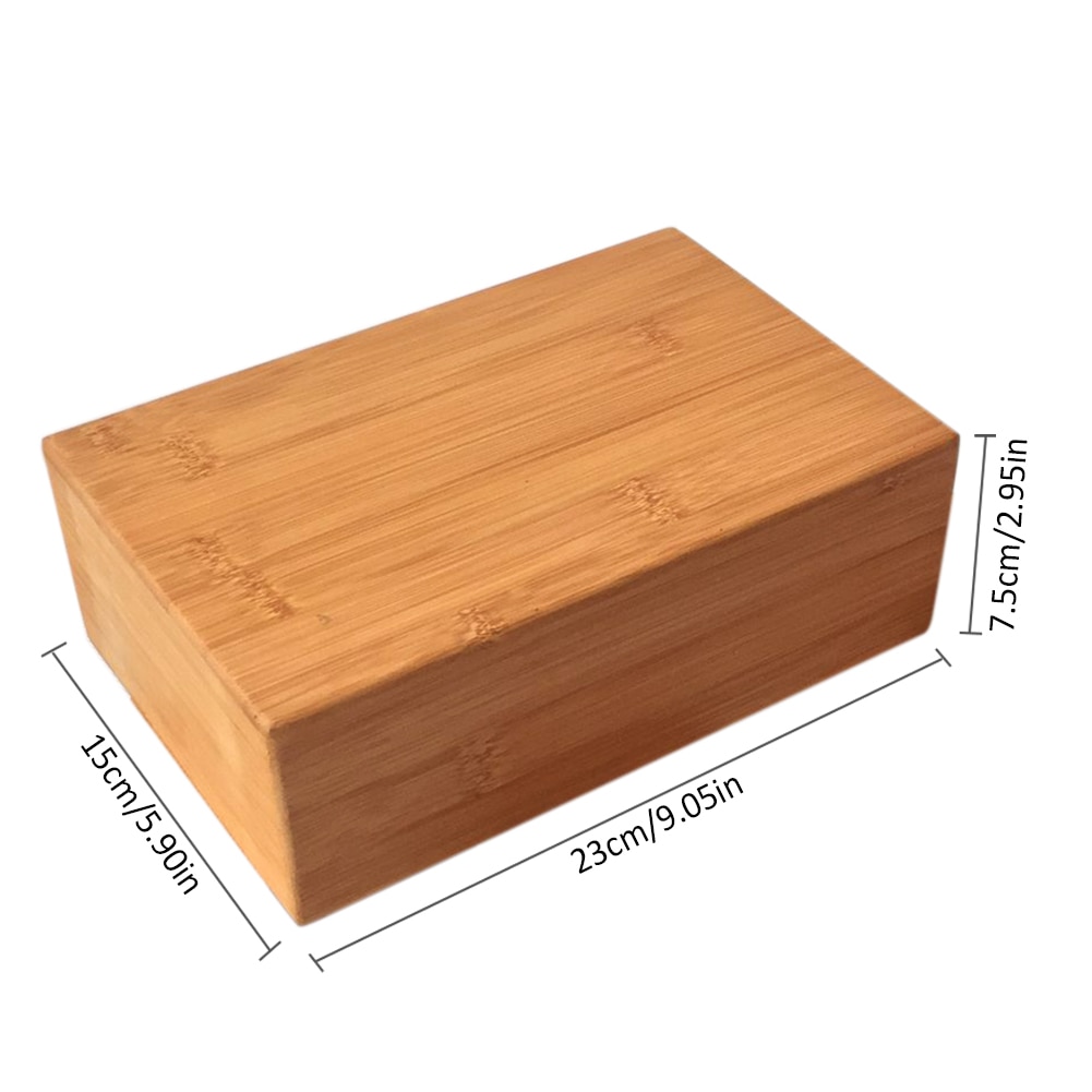 Bamboo Wood Yoga Block