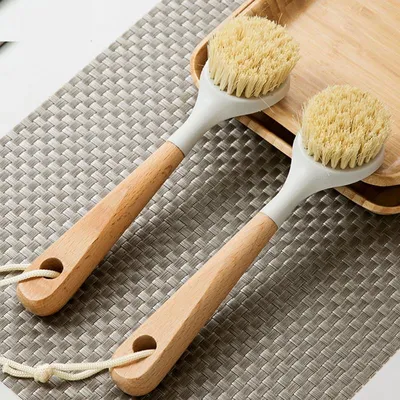 Bamboo Wooden Cleaning Brush