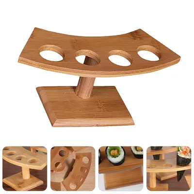 Bamboo Wooden Cone Holder