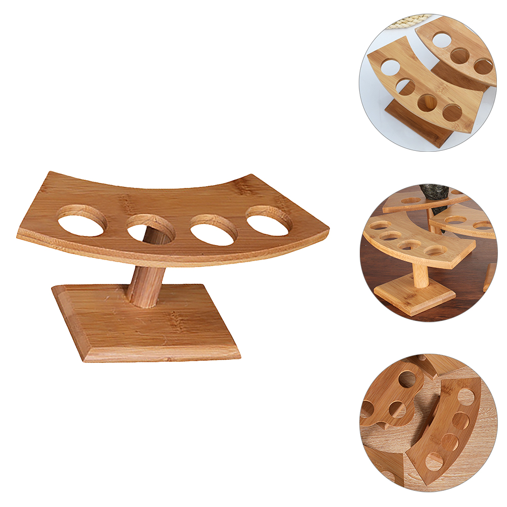 Bamboo Wooden Cone Holder