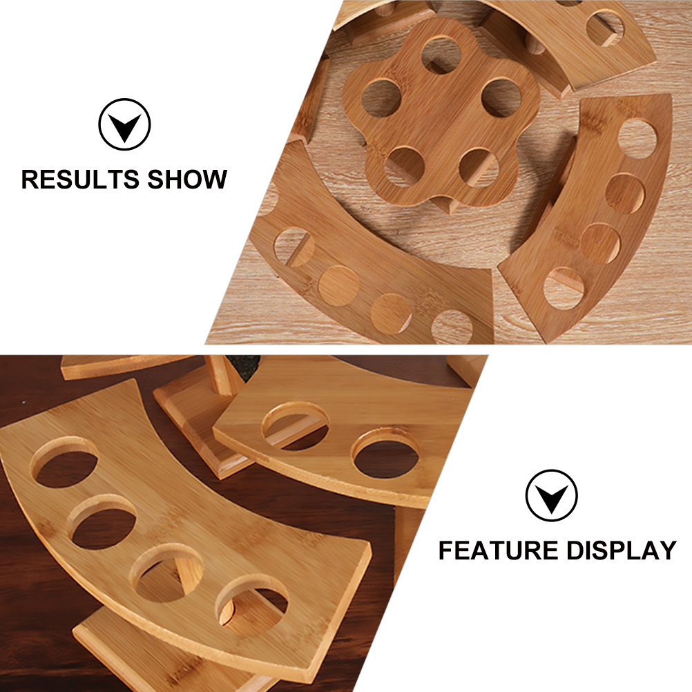 Bamboo Wooden Cone Holder