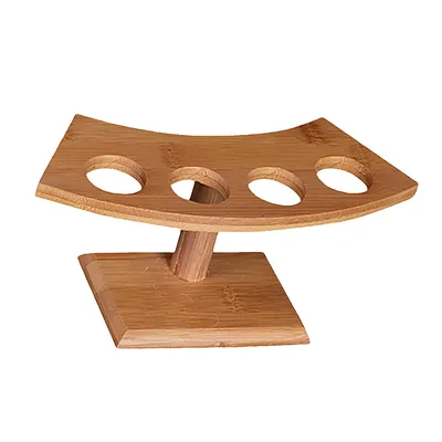 Bamboo Wooden Cone Holder